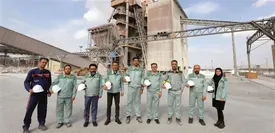 نوسازی کوره شماره ۲ واحد دولومیتسازی فولاد مبارکه