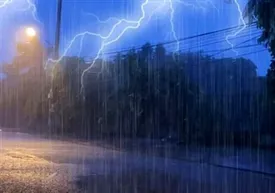 بارش شدید باران و رعد و برق در این مناطق کشور