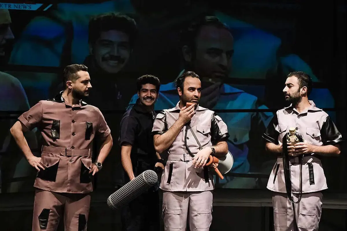 حضور افتخاری جاستین بومانت در یک تئاتر ایرانی