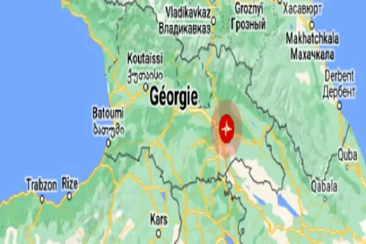 زمین لرزه‌ای به قدرت ۴.۴ ریشتر گرجستان را لرزاند