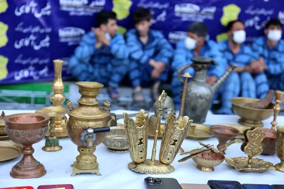 دستگیری ۸۴ مالخر و بیش از ۱۰۰۰سارق