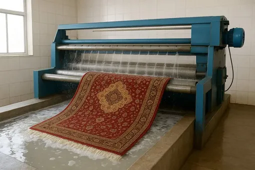 قالیشویی مجاز پاک مهر دارای پروانه و کد اتحادیه قالیشویان تهران