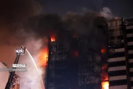 یک ته‌سیگار بیمارستان گاندی را به آتش کشید؟