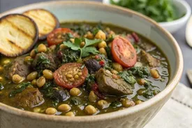طرز تهیه قورمه سبزی رشتی ساده و خوشمزه