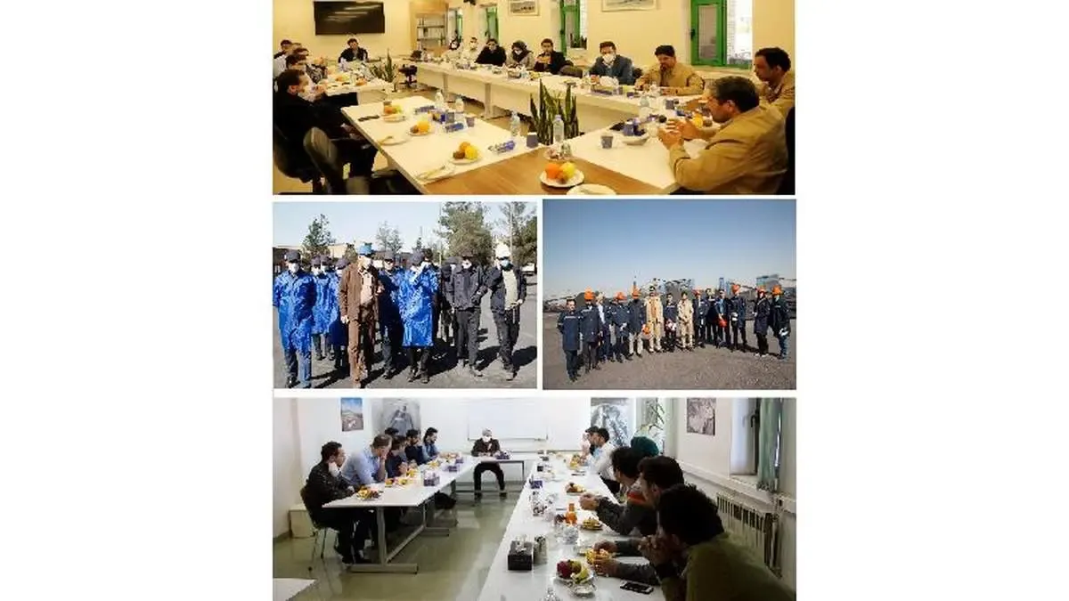بازدید گروه سرمایه گذاری ملی ایران و سرمایه گذاری امید از مجتمع های معدنی و صنعتی چادرملو