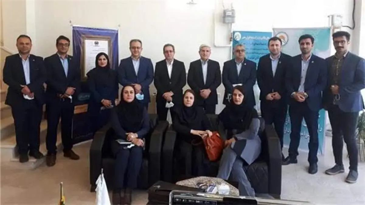 بازدید مدیرعامل و اعضای هیات مدیره بیمه ایران معین از شعبه انزلی