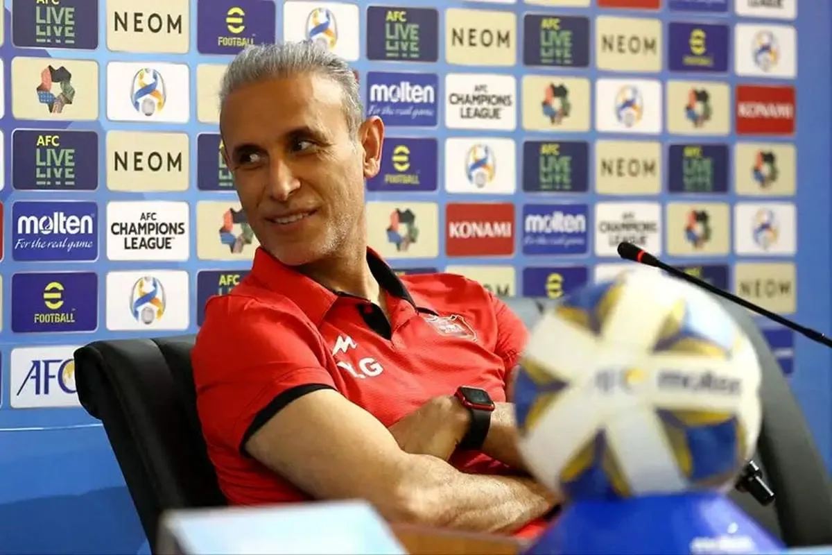 گل محمدی عکس بازیگر پرسپولیسی را با قلب قرمز منتشر کرد