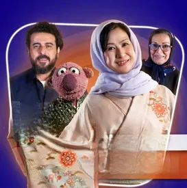 دیدار اوشین با جناب خان اول خرداد در تلویزیون