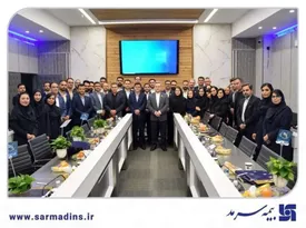 تجلیل از اساتید و مدرسان بیمه سرمد به مناسبت روز معلم