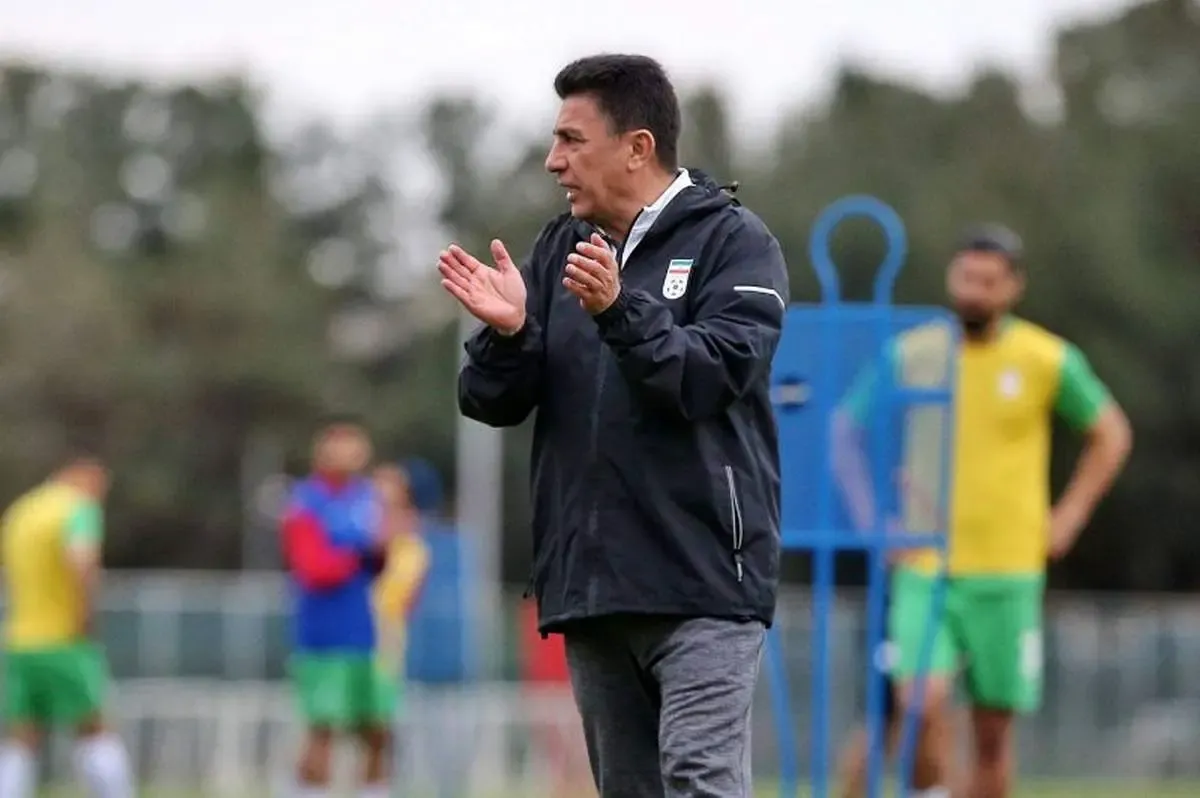 حضور امیر قلعه‌نویی در اردوی تیم امید