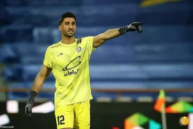 خوش‌شانسی گلر سابق تیم ملی در لیگ برتر