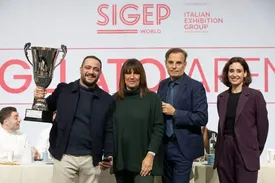 مهاجر ایرانی جایزه خوشمزهترین بستنی سال را بُرد/ عکس