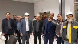 حمایت بانک ملی ایران از بزرگترین واحد تولیدی شیشه فلوت شرق کشور