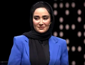 کولاک بهاره افشاری در برنامه مجید واشقانی/ فیلم