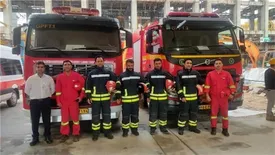 بهره برداری از ساختمان ایمنی و آتش نشانی آپادانا خلیج فارس