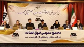 مجمع عمومی فوقالعاده شرکت گل گهر برگزار شد