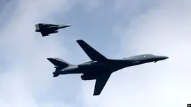 مقابله پدافند هوایی قسام با جنگنده‌های صهیونیستی در آسمان غزه