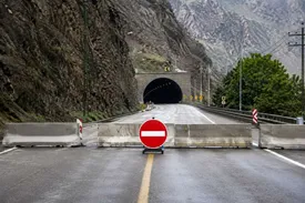 جاده هراز تا این تاریخ شبها مسدود است +جزئیات