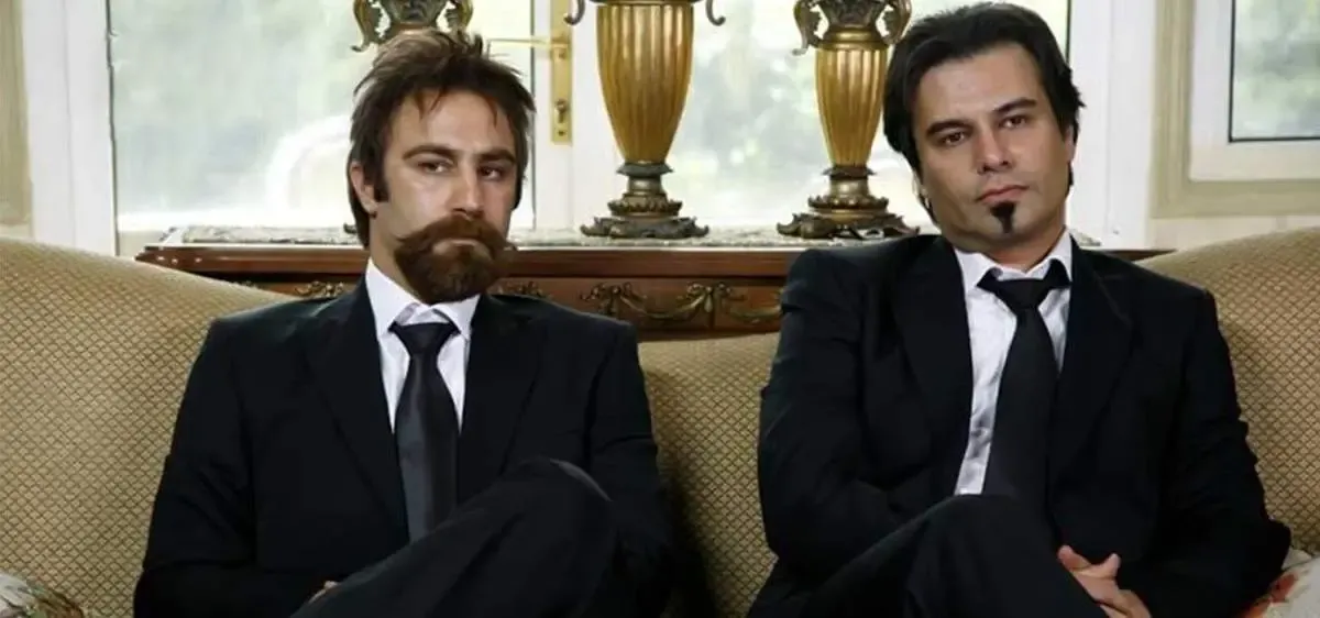 محسن تنابنده و پیمان قاسمخانی در فیلم رامبد جوان