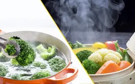 سبزیجات سالم‌تر با بخارپز/ چگونه ویتامین‌ها و رنگ را حفظ کنیم