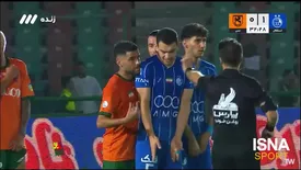 خلاصه بازی استقلال -  مس رفسنجان/ ببینید