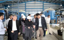 بازدید مدیر زیر ساخت سازمان ایمیدرو از منطقه ویژه اقتصادی لامرد