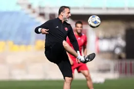 گولسیانی و سیدجلال غایبان تمرین پرسپولیس