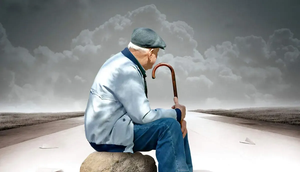 خشتِ خامِ تنهایی در سالخوردگی