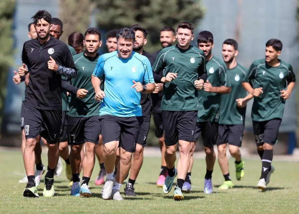 عکس خاص از تمرین امروز استقلال در تهران که منتشر شد