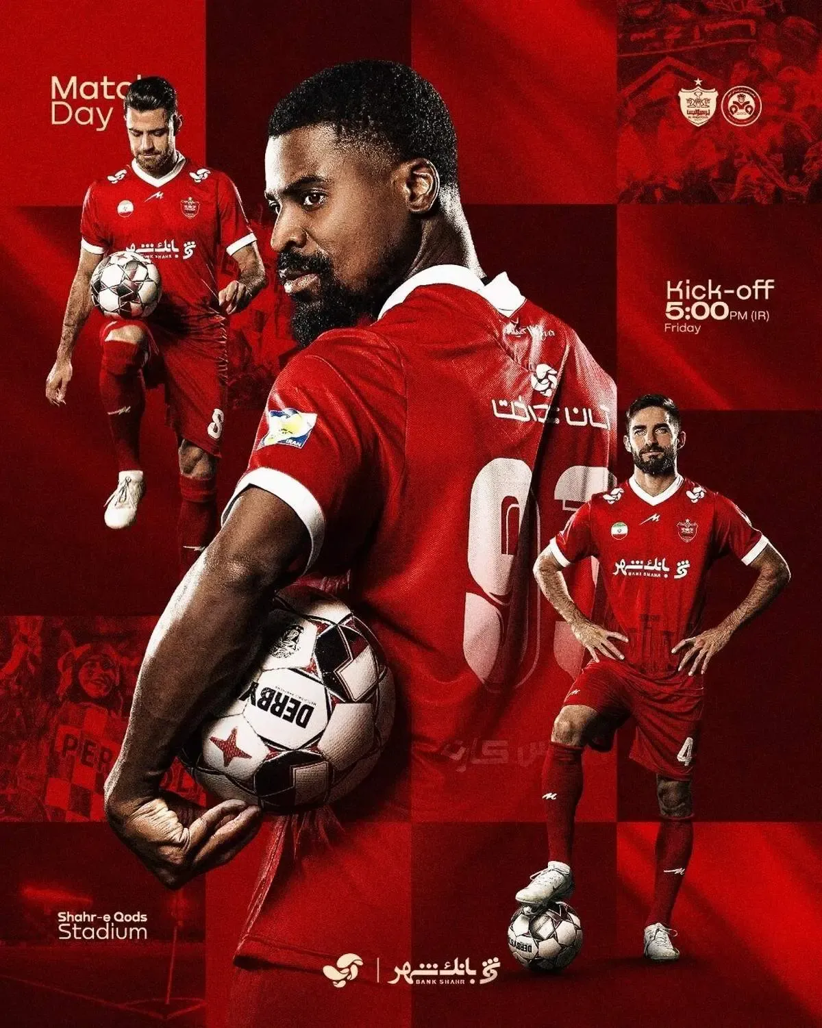 سرژ اوریه روی پوستر قرار گرفت