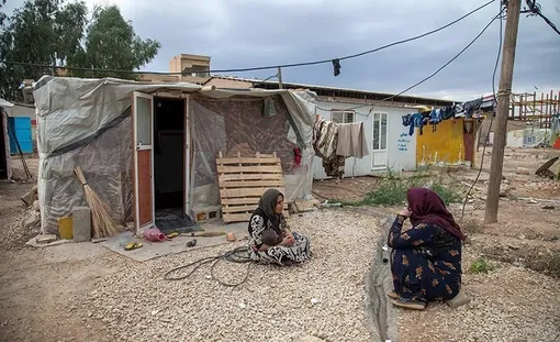 سر پل ذهاب یکسال پس از زلزله / عکس:فرزاد منتی