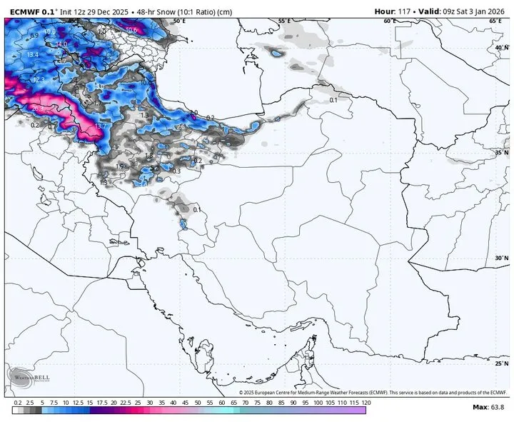 خبر خوش هواشناسی برای ۲۰ استان کشور/ منتظر سامانه بارشی قوی و جدید باشید