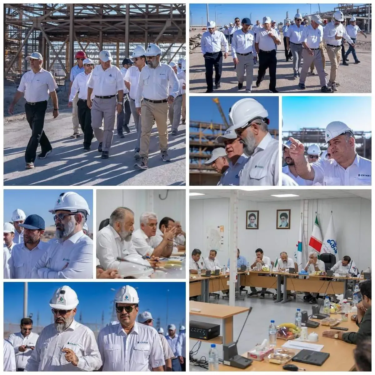 سرپرست گروه پتروپارس و مدیرعامل شرکت متن از پروژه CTEP بازدید کردند/ بررسی چالش‌های طرح توسعه میدان مشترک آزادگان جنوبی