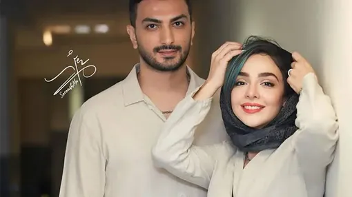المیرا دهقانی با این ترکیب رنگی شیک در اکران فیلم ظاهر شد
