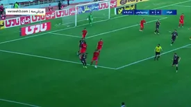 علیپور پنالتی را گل نکرد/ ببینید