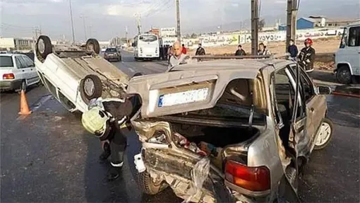 میزان تصادف‌های منجر به مرگ و جرح در 10سال گذشته