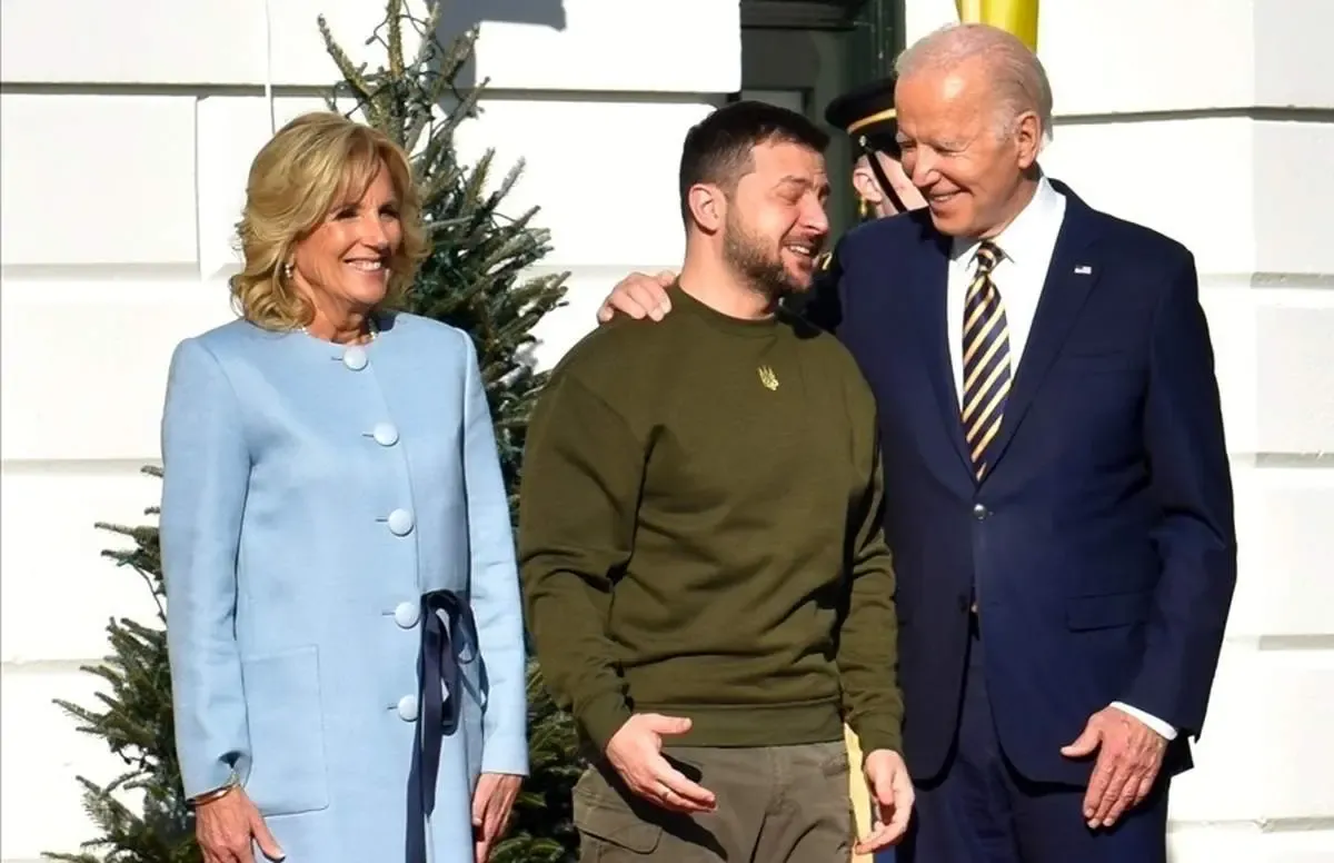 دیدار بایدن و زلنسکی در کاخ سفید