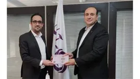 رئیس شعبه غرب تهران بیمه آرمان معارفه شد