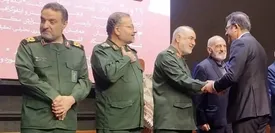 تقدیر سردار سلامی از مدیرعامل شرکت نفت ستاره خلیج فارس