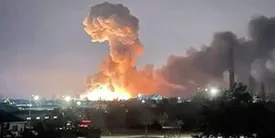 حمله موشکی و پهپادی روسیه به شرق اوکراین