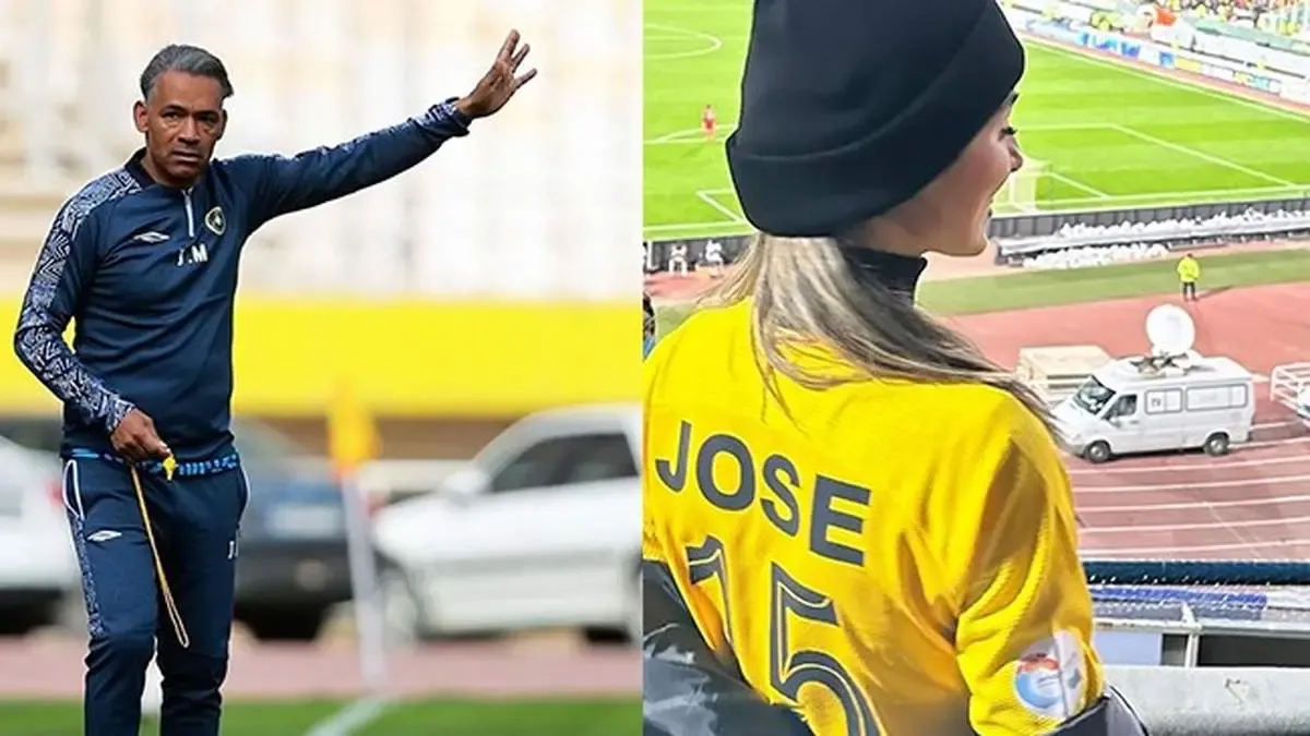 تصاویری یکسان از مورایس و شیدا مقصودلو در یک مکان/ عکس