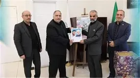 تقدیر بیمه تجارت‌نو از خانواده شهید رسول خلیلی