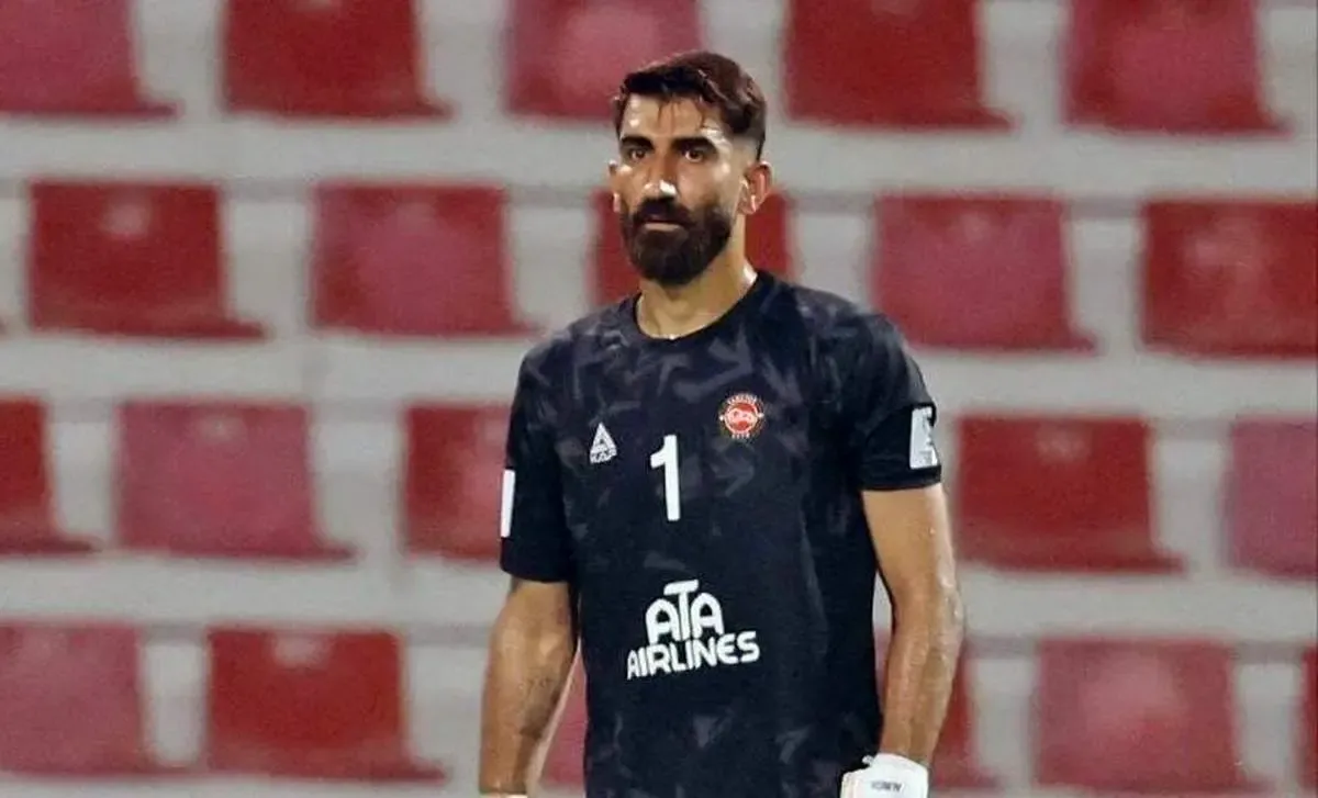 روزهای سخت بیرانوند/ عکس