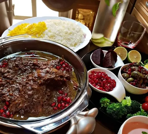 طرز تهیه موتن جن غذای گیلانی خوشمزه