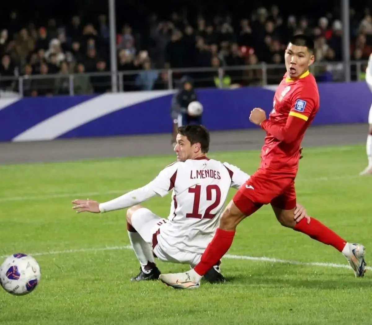 شکست قطر با وجود حضور کوجو/ قرقیزستان به برتری رسید