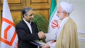 تقدیر رییس بنیاد شهید و امور ایثارگران از مدیرعامل بانک مسکن