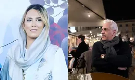 غزال رجبیان برای تولد مهران مدیری کولاک کرد/ فیلم عاشقانه ای که از خلوت مهران مدیری منتشر شد