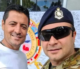 علیرضا فغانی در پایگاه نظامی استرالیا/ تصاویر