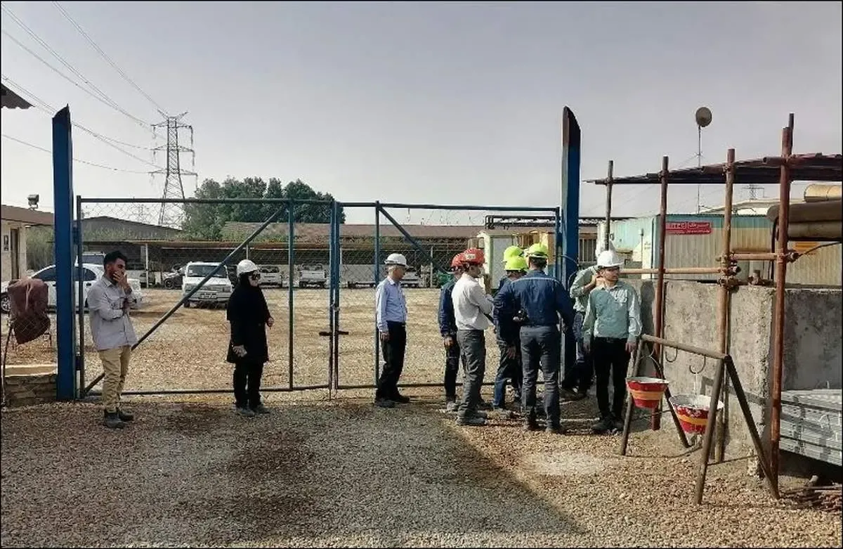 کسب امتیاز حداکثری ۹۹ از ۱۰۰ گشت VIP اختصاصی توسط واحد HSE ایریتک در سایت فولاد خوزستان