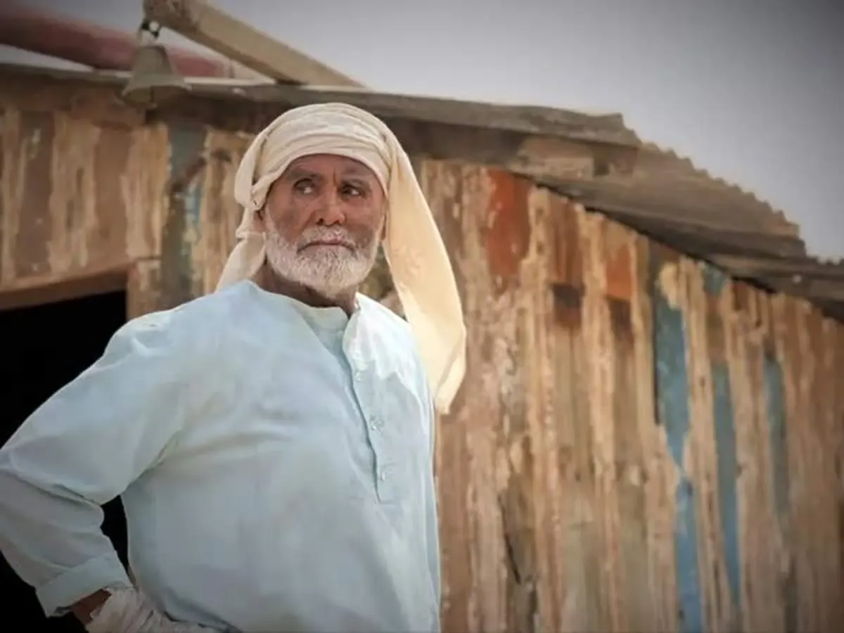 رونمایی از گریم متفاوت جمشید هاشم پور در فیلم جدیدش/ عکس